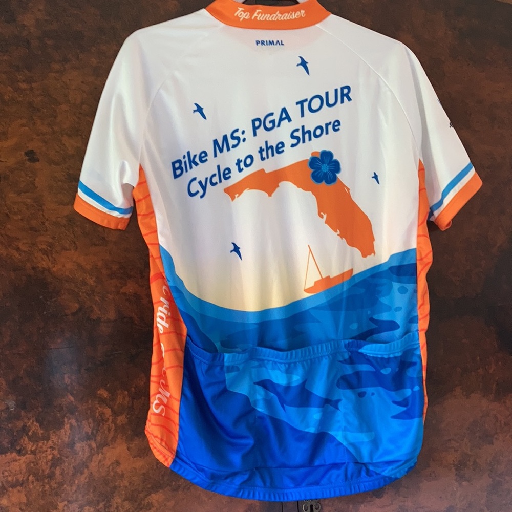 NWOT Bike PGA Jersey Size XL Bike to Cure MS - Picture 2 of 6